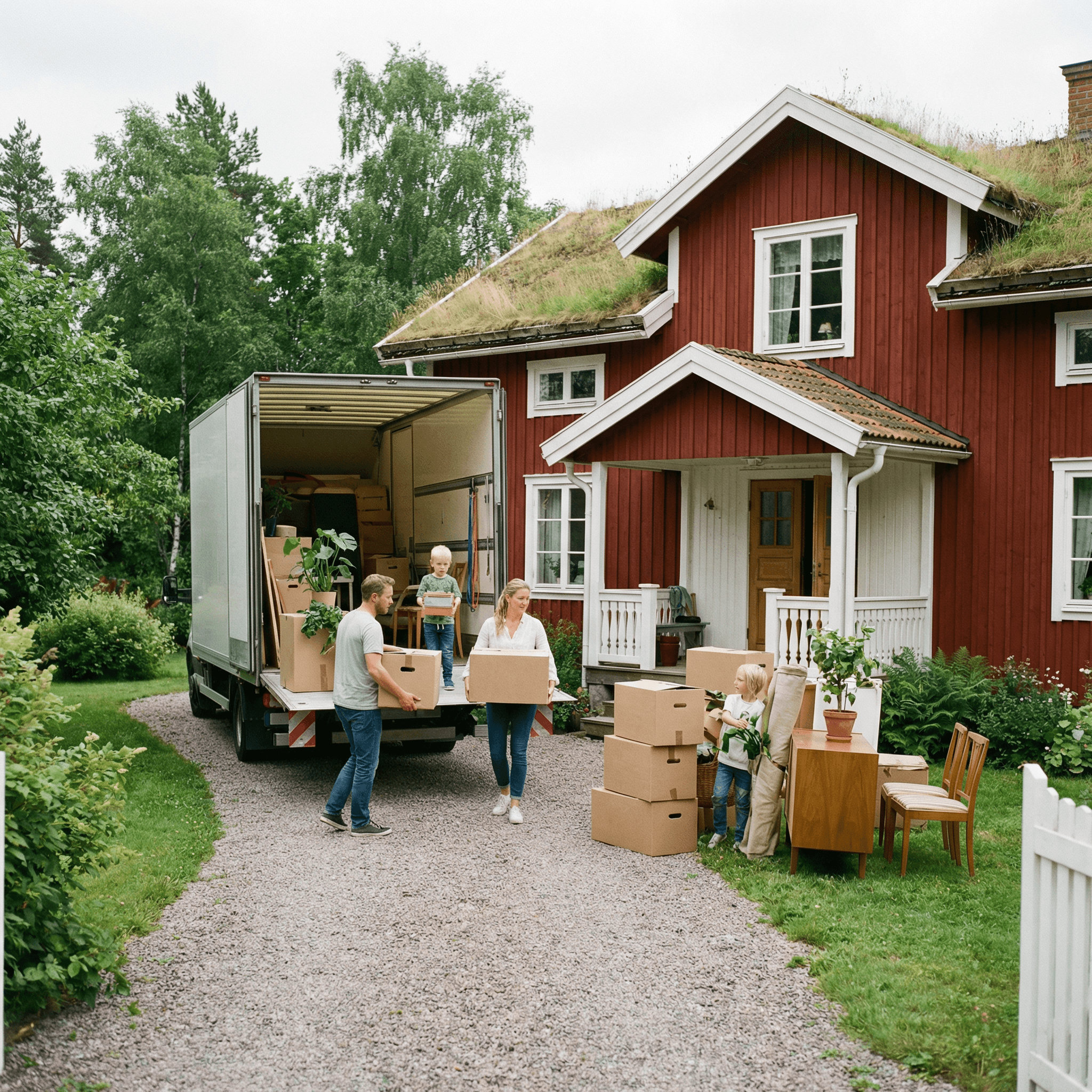 Flytta till eller från villa – vad skiljer?